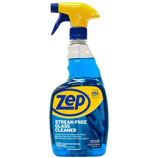 Zep Streak-Free Ammonia-Base Glass Cleaner, 32-Oz