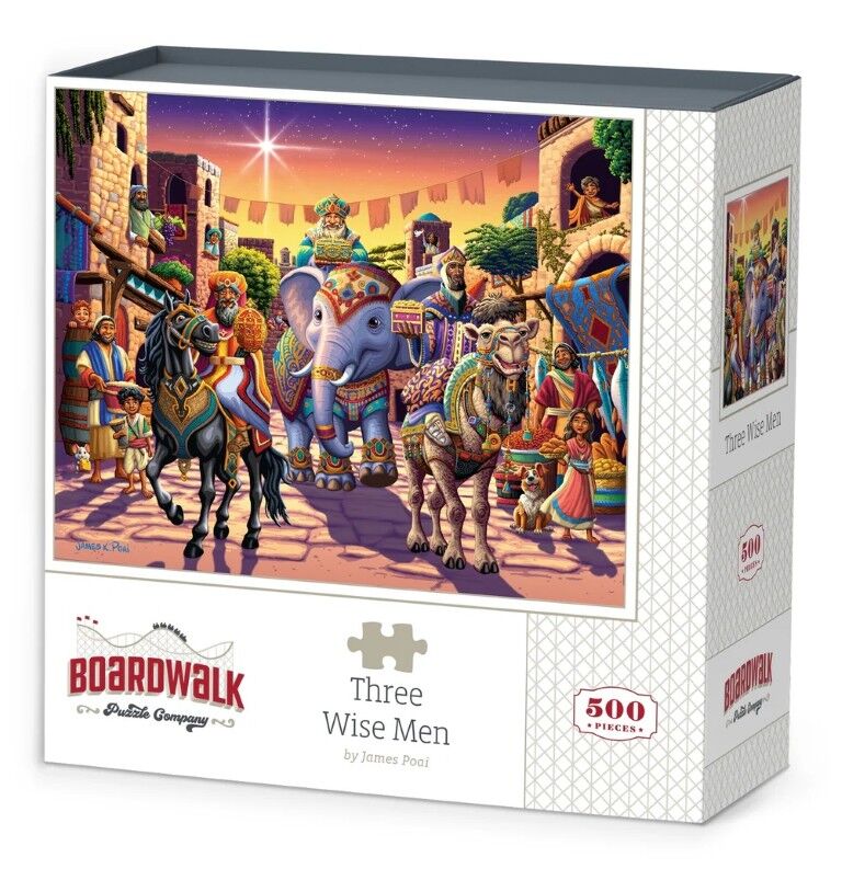 Boardwalk Puzzle Company Three Wise Men Puzzle, 500-Pc