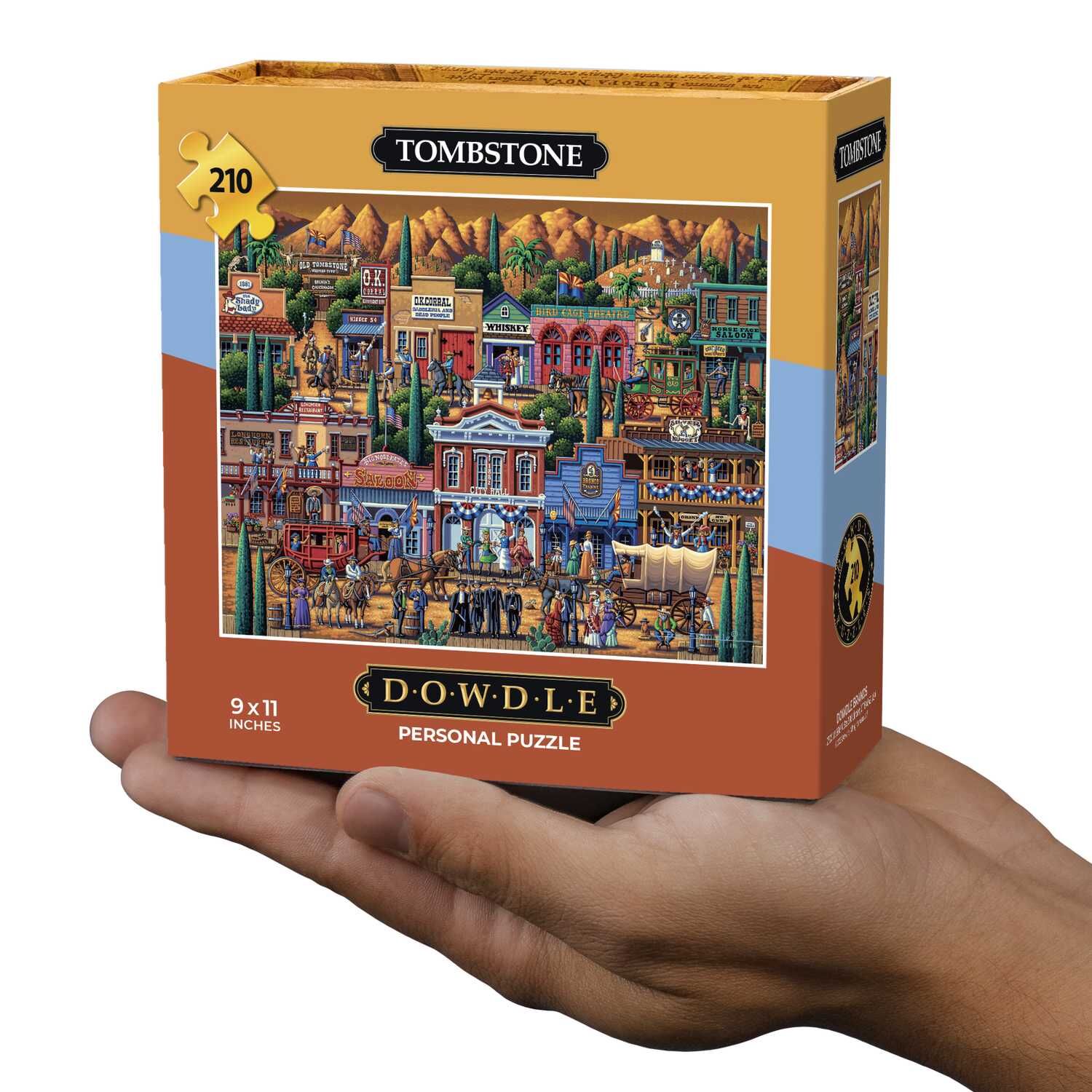 Dowdle Tombstone Personal Puzzle, 210-Pc