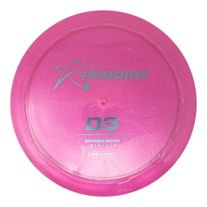 Prodigy Disc D3 500 Plastic Distance Driver Disc Assortment, 170-174-g