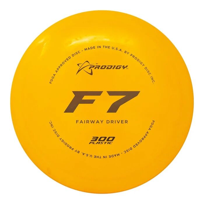 Prodigy Disc F7 300 Plastic Fairway Driver Assorted Colors, 159-g
