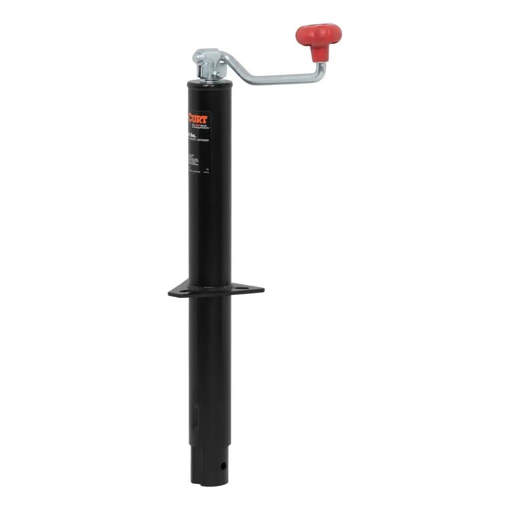 Curt A-Frame Jack with Top Handle, 5000-Lb, 15-In Travel