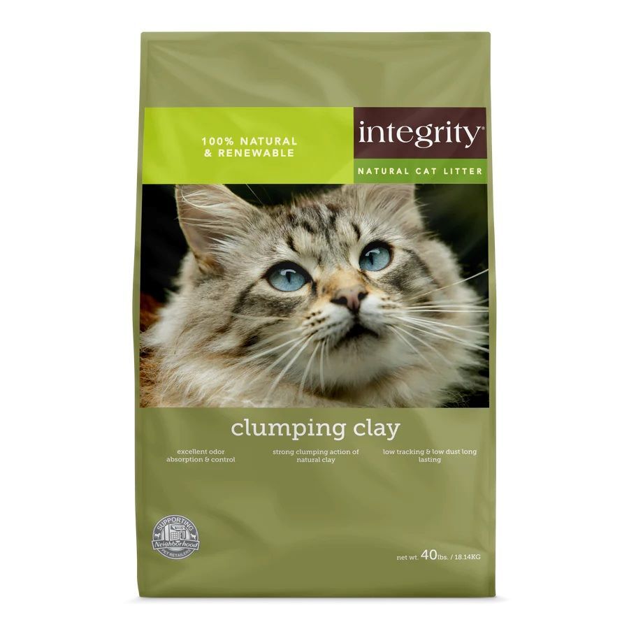 Integrity Clumping Clay Cat Litter, 40-Lb