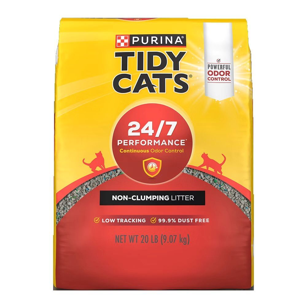 Purina Tidy Cats 24/7 Performance Non-Clumping Cat Litter, 40-Lb