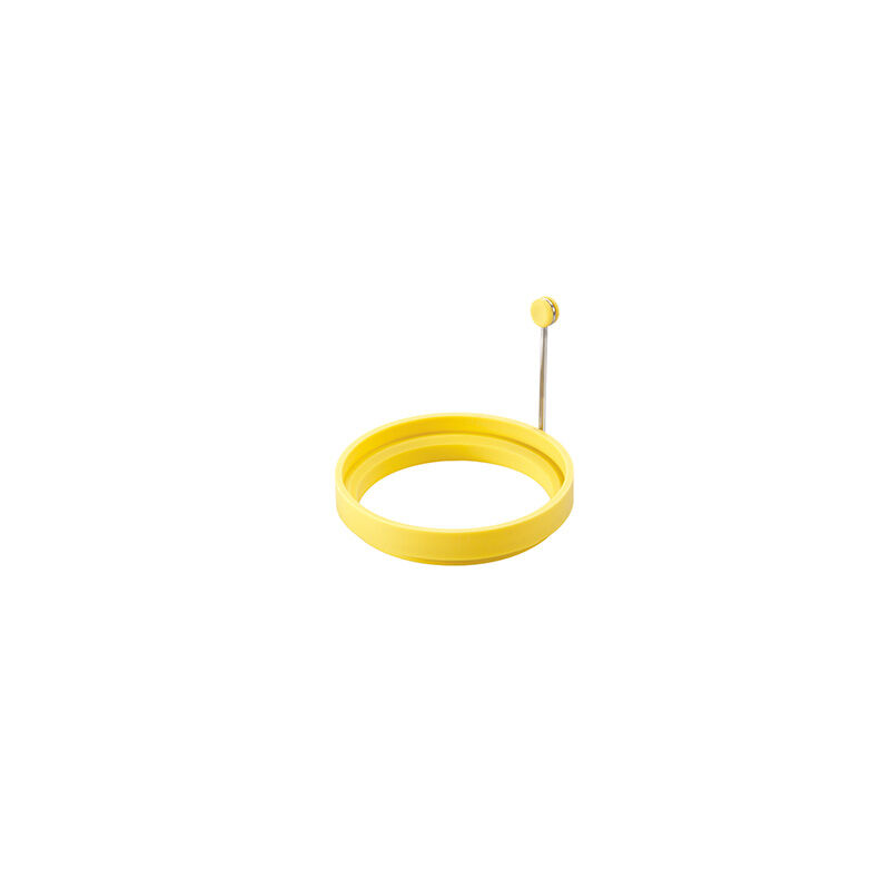 Lodge Egg Ring - Yellow, 4 In, Silicone