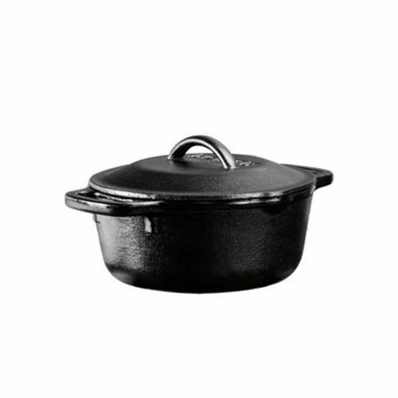 Lodge Cast Iron Dutch Oven - Black