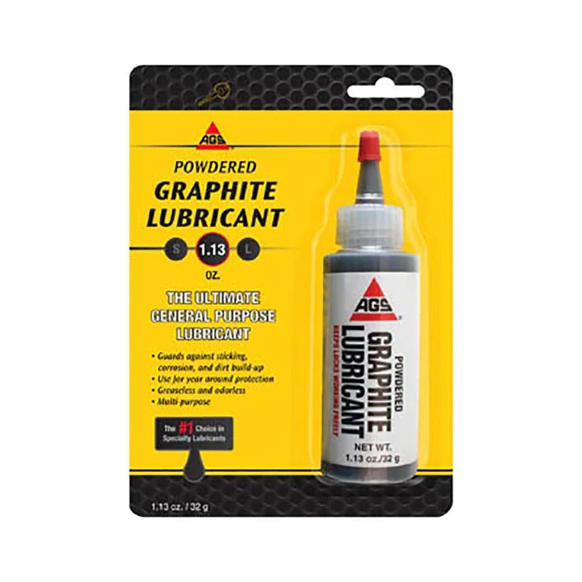AGS Automotive Solutions Graphite Lubricant Powdered, 1.13-Oz