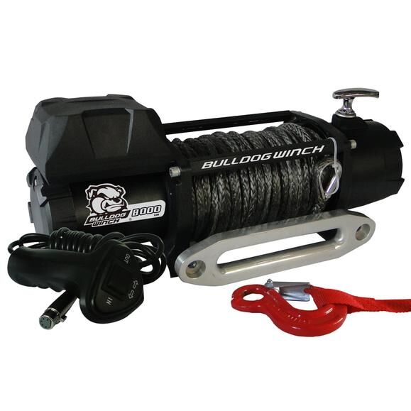 Bulldog Winch 8K Winch with Wire Rope Kit