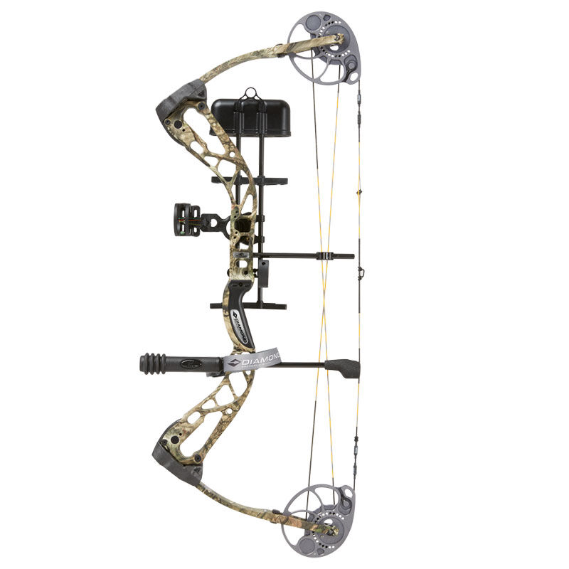 Diamond Edge SB-1 Mossy Oak Country Right Hand Compound Bow Package, 70-Lb