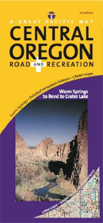 Big Sky Maps Central Oregon Road & Recreation Map