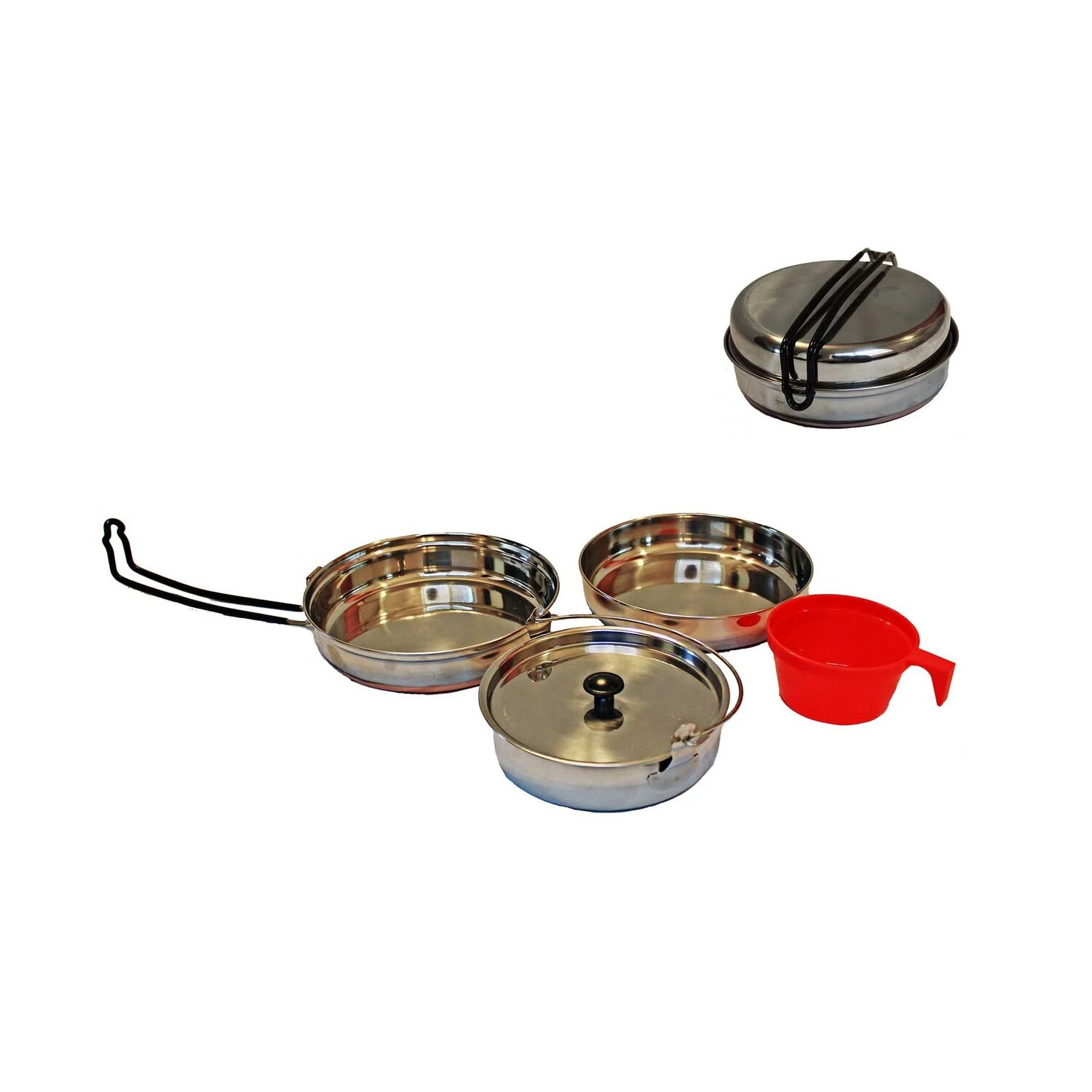 Alpine Mountain Gear Stainless Steel Mess Kit