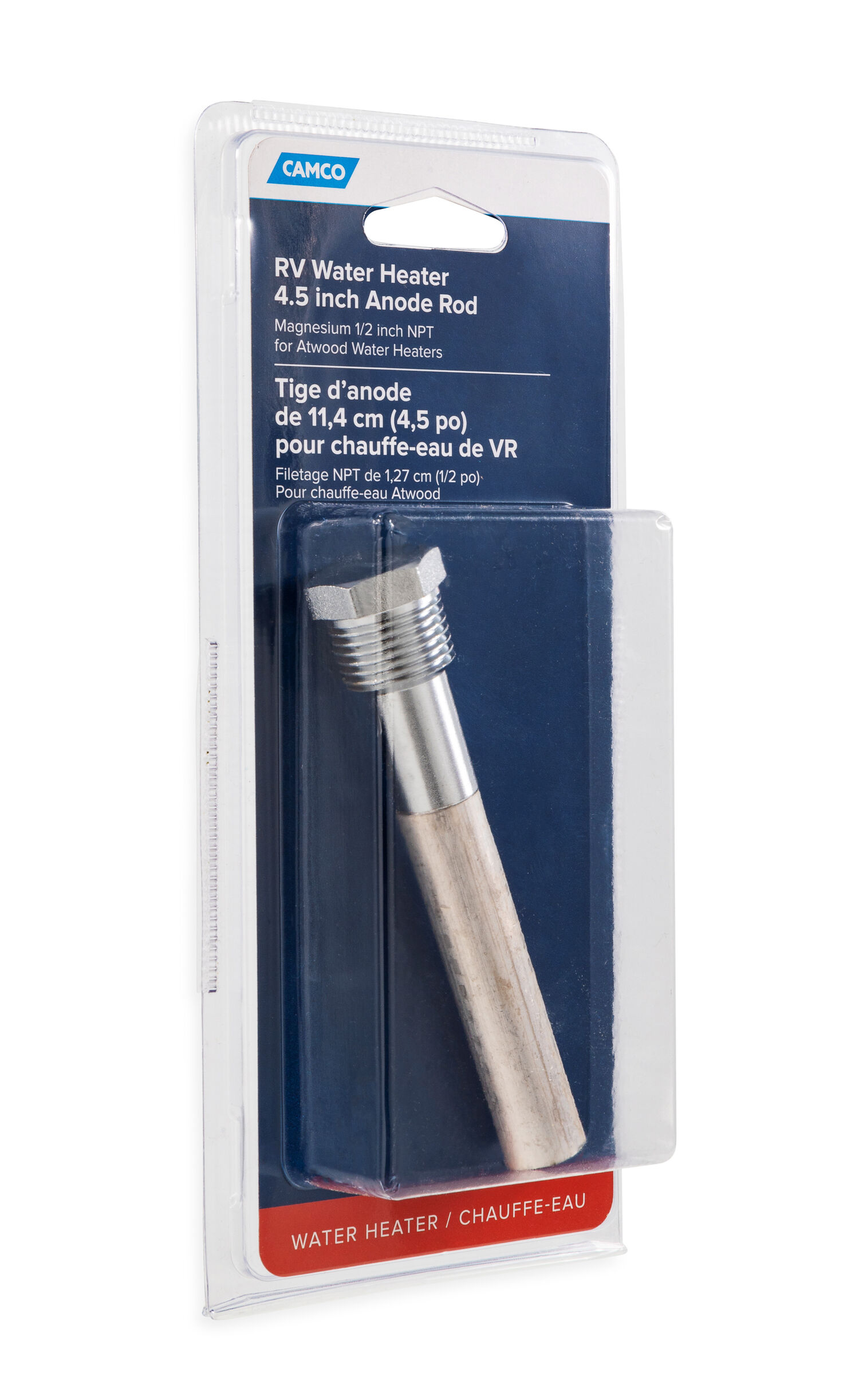 Magnesium Anode Rod, 1/2-In 