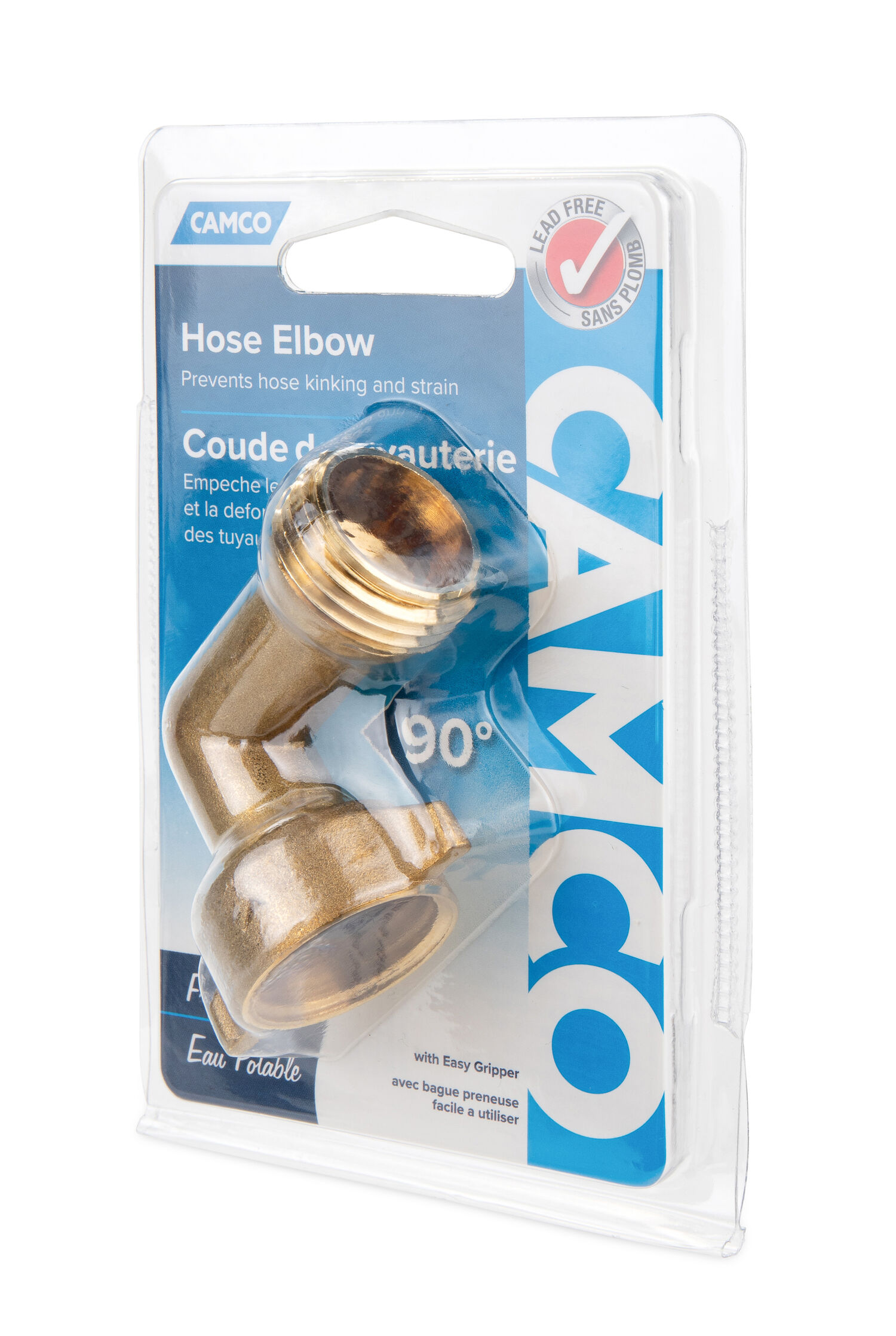 90 Degree Hose E-Lbow with Gripper 