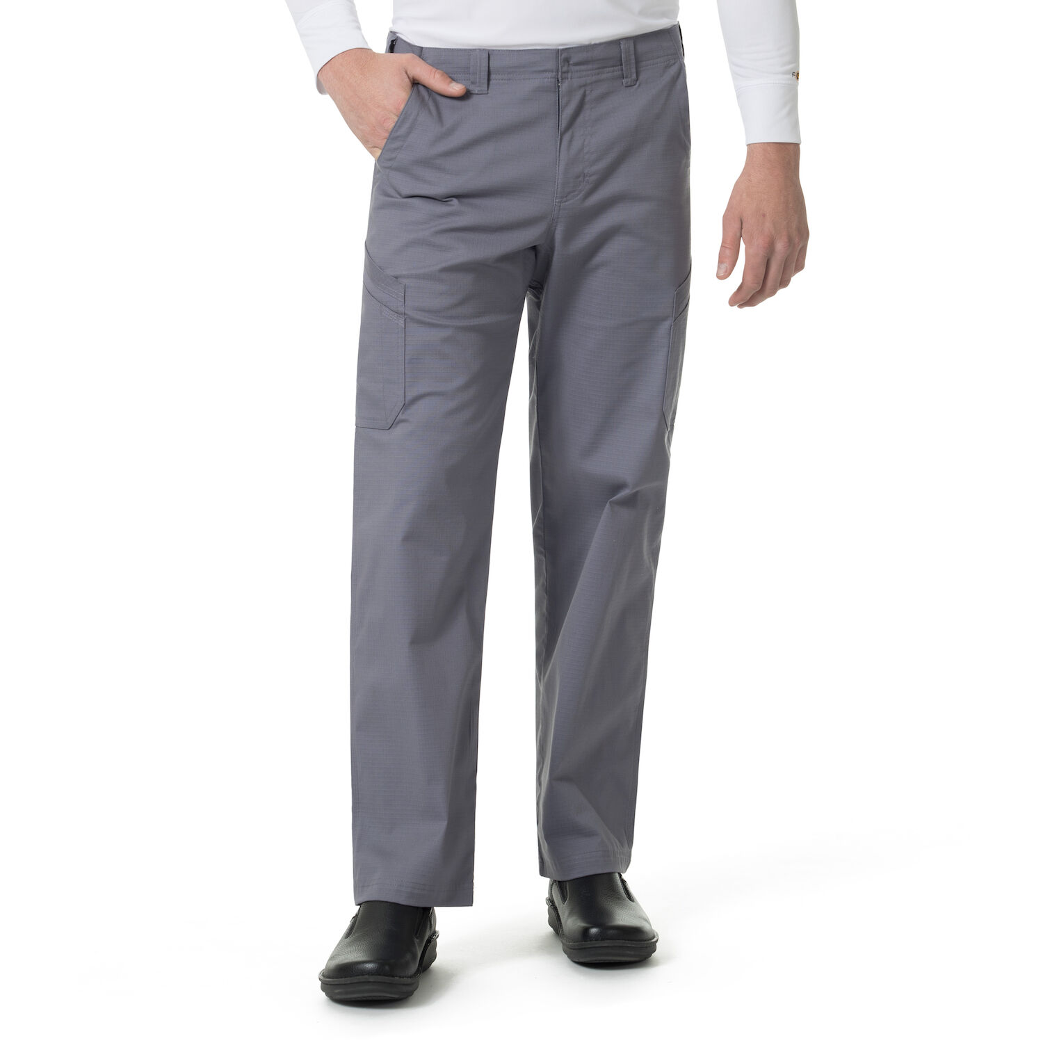 Carhartt Mens Straight Fit Multi-Pocket Cargo Scrub Pant