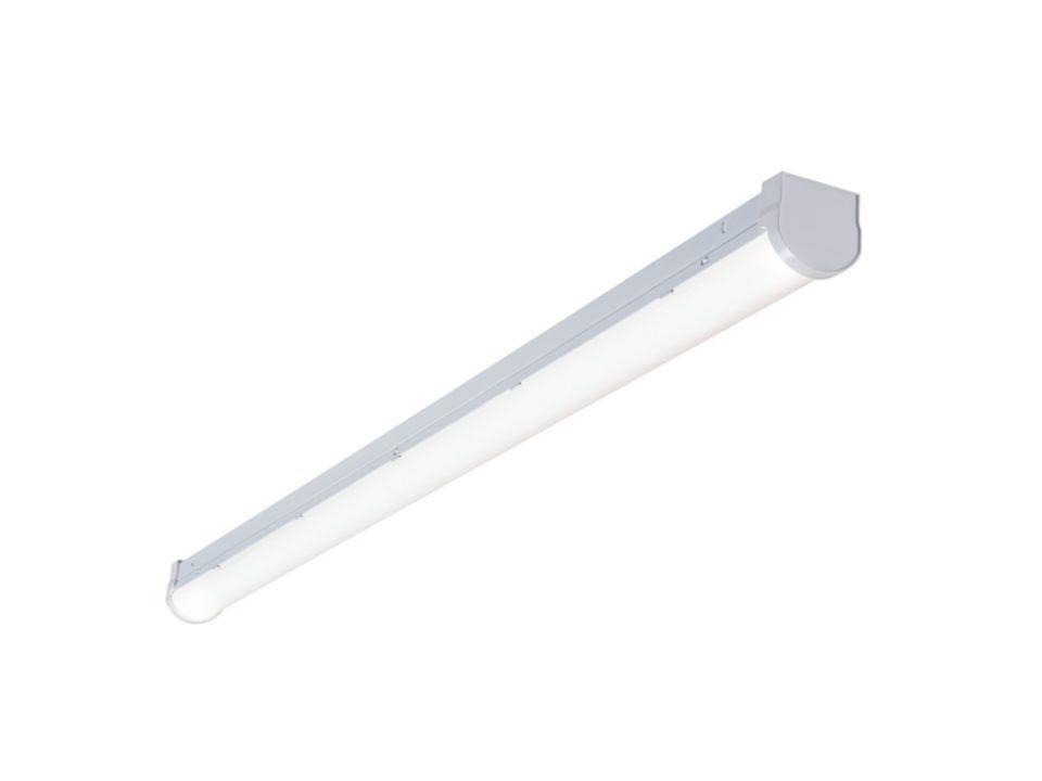 Metalux SLSTP Slim Profile Selectable 40-W Cool Light Dimmable Linear LED Striplight, 120-V, 4-Ft