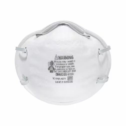 3M Particulate Respirator 8200, 3-Pk