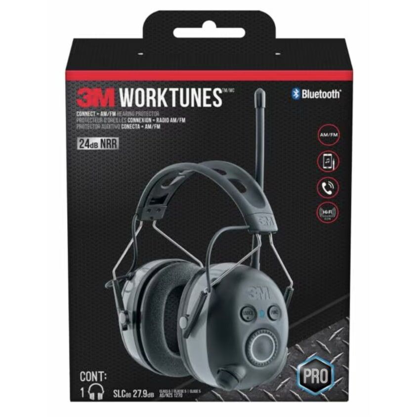 3M WorkTunes Connect + AM/FM Hearing Protector