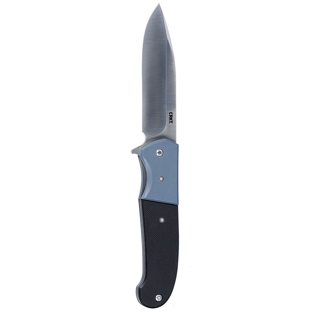 CRKT Ignitor Gray Assisted Opening EDC Pocket Knife, 3.48-In