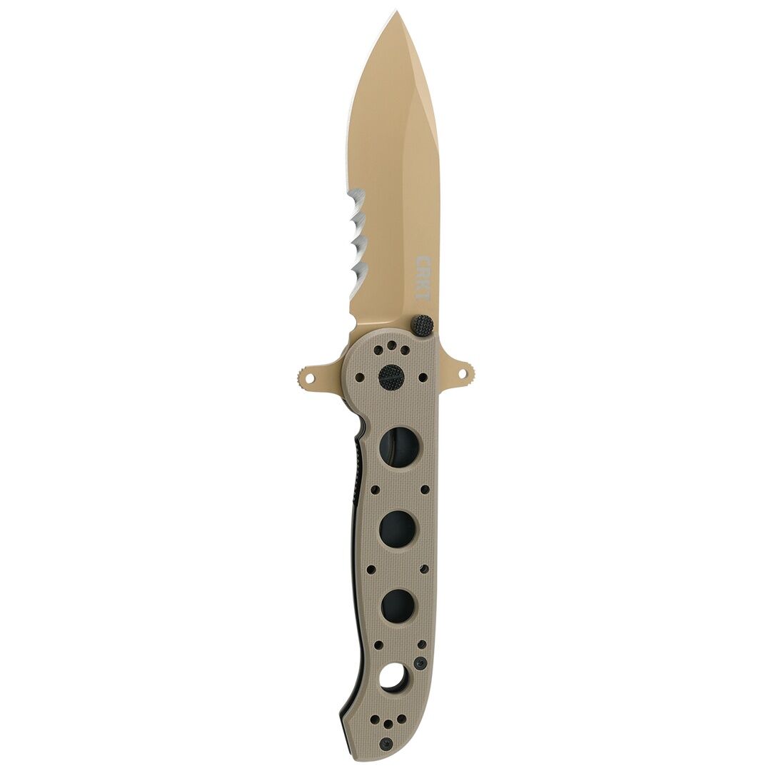 CRKT M21 14DSFG Spear Point Folding Knife, 3.98-In