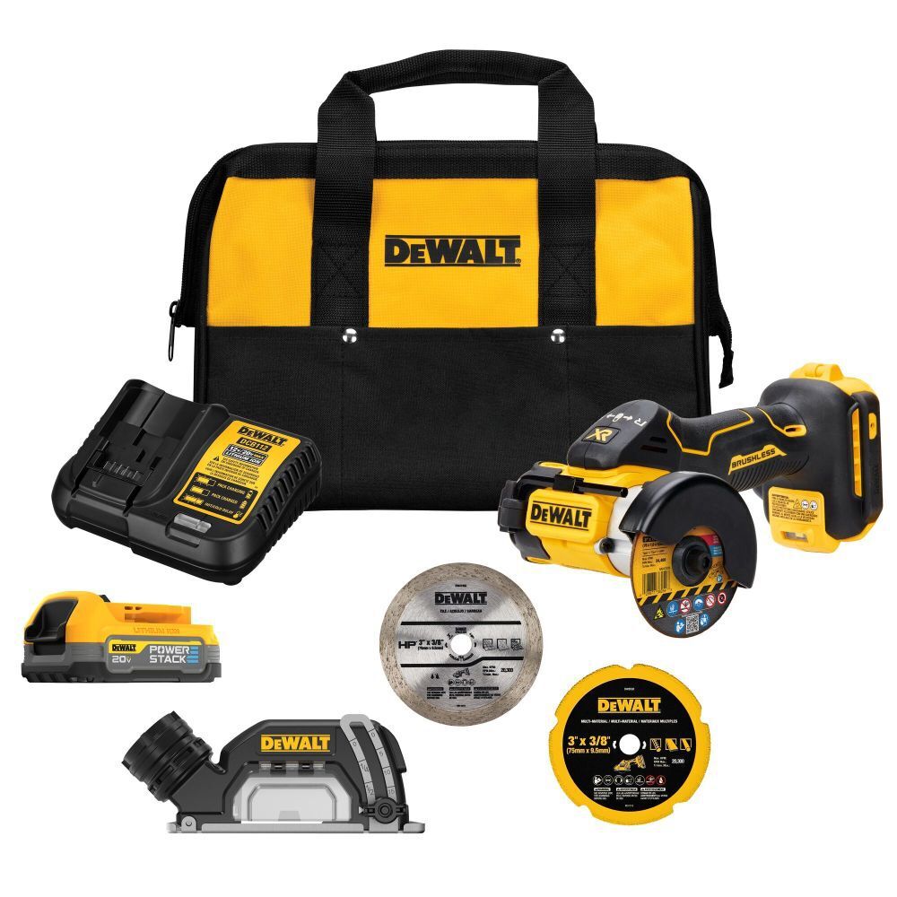 DEWALT 20-V Max XR Brushless Cut-Off Tool Kit, 3-In