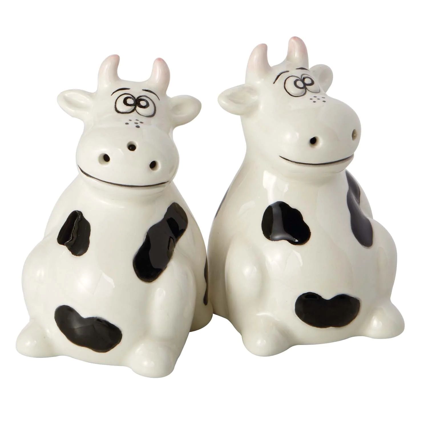 DII Design Imports Cows Ceramic Salt & Pepper Shakers