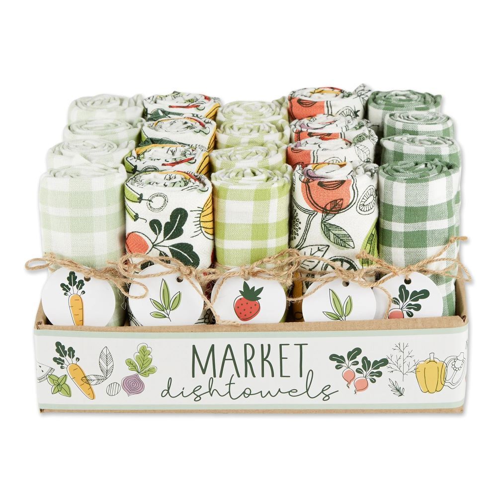 DII Design Fresh Market Dishtowels Assortment