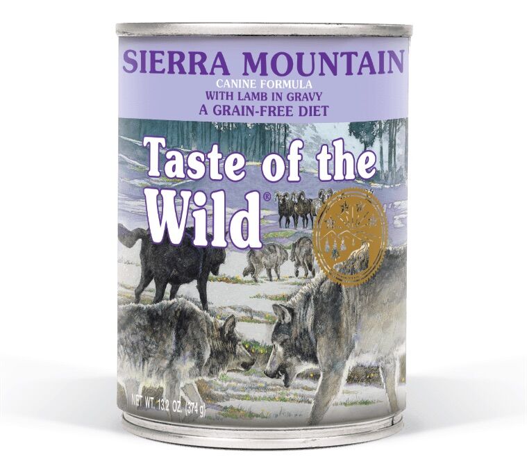Taste of the Wild Sierra Mountain Roasted Lamb Adult Wet Dog Food, 13.2-Oz Can 