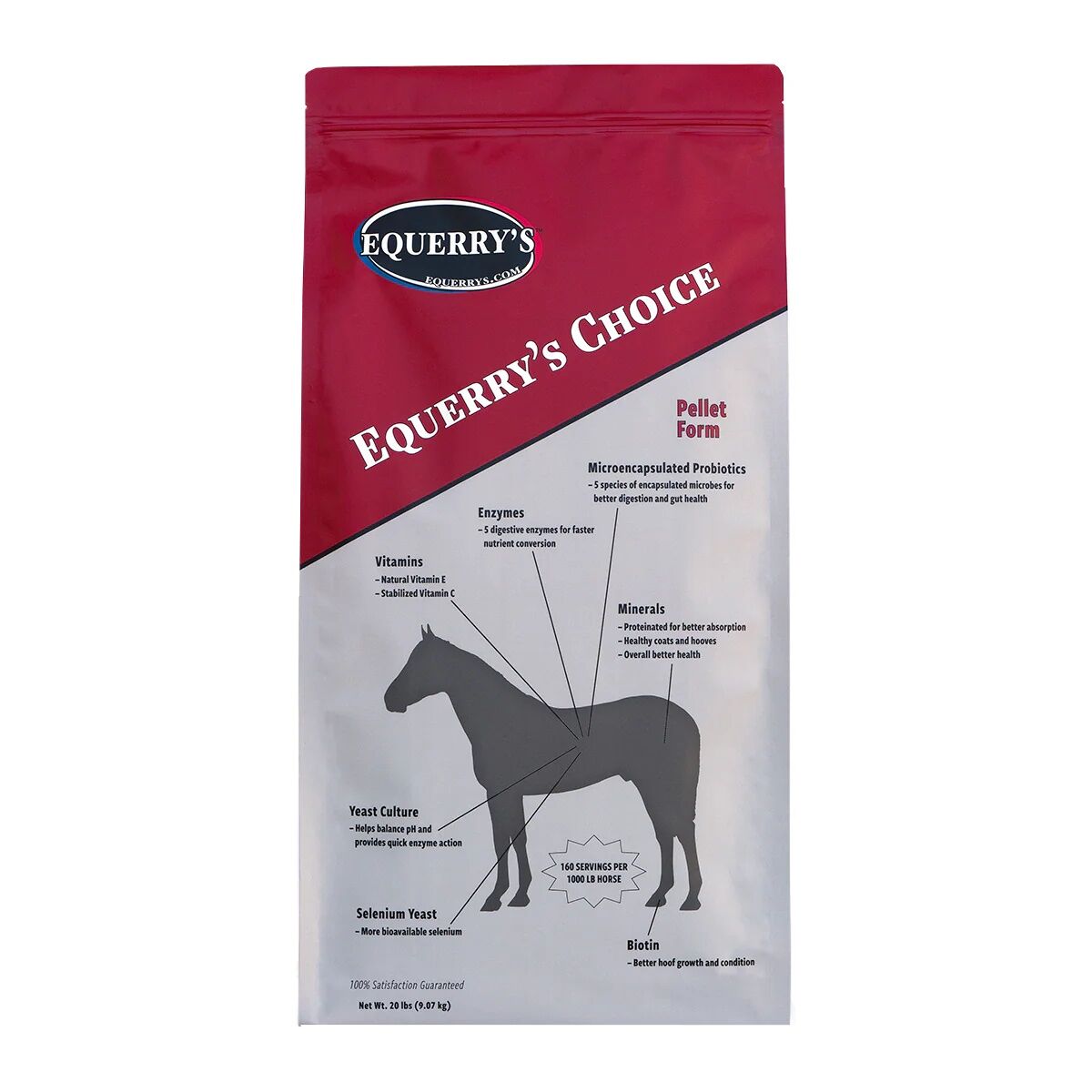 Equerry's Choice Pellet Equine Supplement, 20-Lb