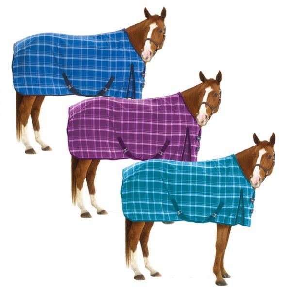 Equi-Essentials EZ-Care Plaid Stable Sheet Assortment, 72-In