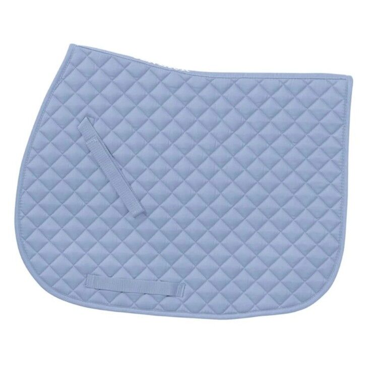 Centaur Imperial Close Contact Periwinkle Saddle Pad, 22-In x 19-In