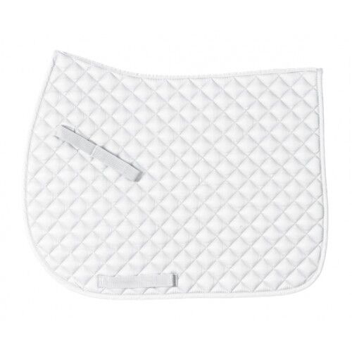 Centaur Imperial White/White All Purpose Saddle Pad, 22 1/2-In x 19-In