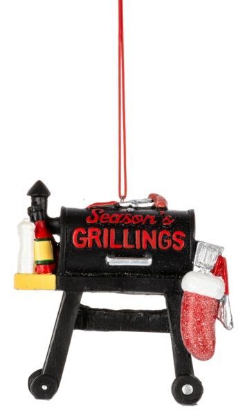 Ganz Season's & Grilling Ornament
