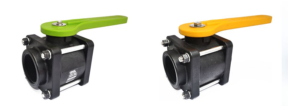 Green Leaf Bolted Full Port 4-Bolt Ball Valve, 2-In Female NPT