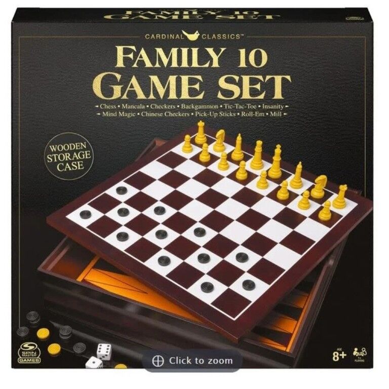 Cardinal Classics Family 10 Game Set