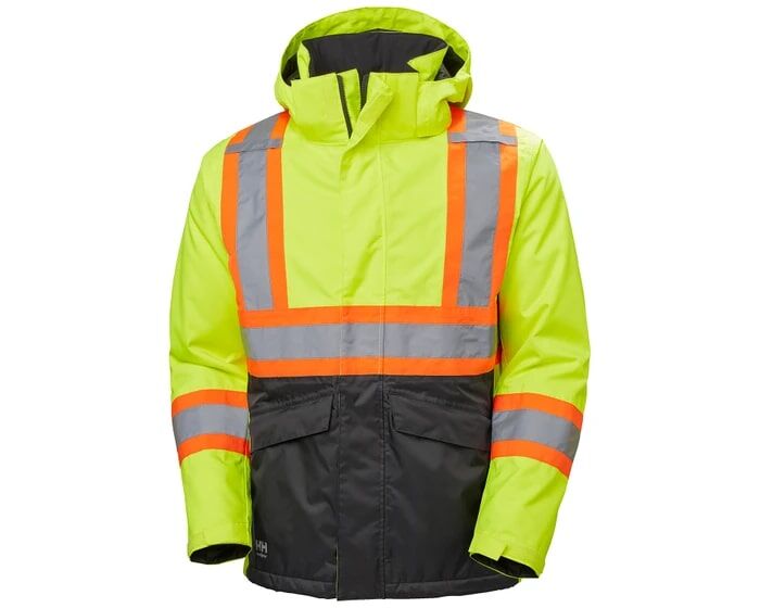 Helly Hansen Men's Alta Hi Vis Waterproof Insulated Winter Jacket CSA