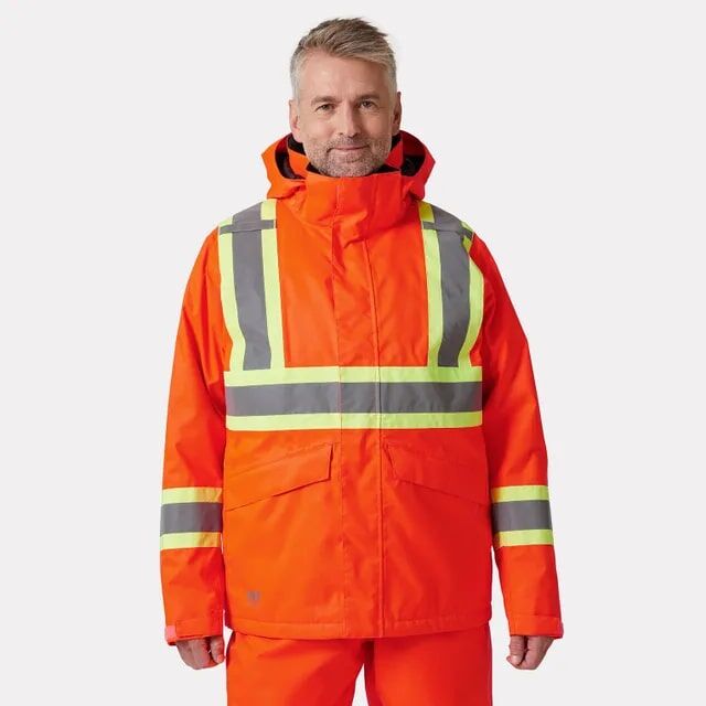 Helly Hansen Men's Alta Hi Vis Waterproof Insulated Winter Jacket CSA