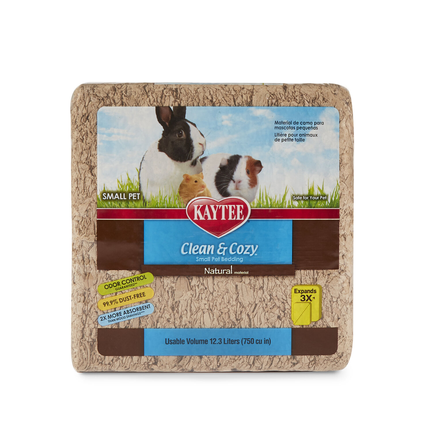 Kaytee Clean & Cozy Natural Bedding, 3000-Cu In Bag