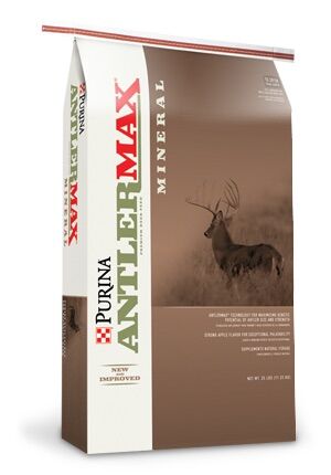 Purina AntlerMax Premium Deer Mineral, 25-Lb