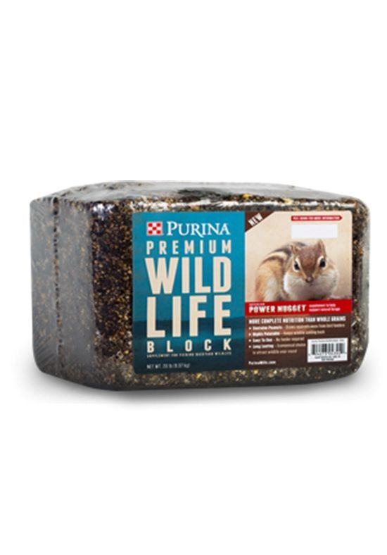 Purina Premium Wildlife Block, 20-Lb