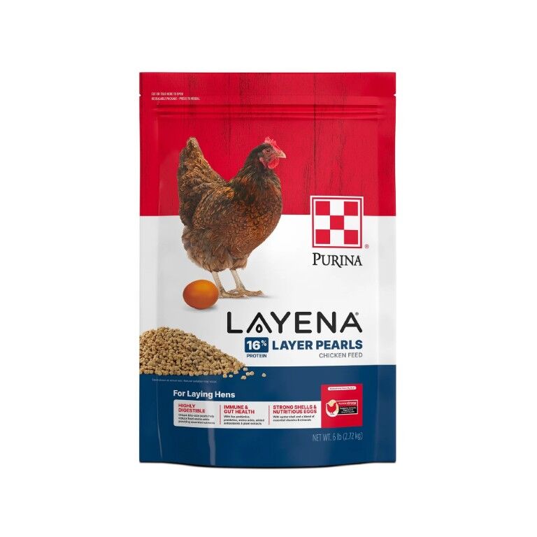 Purina Layena Pearls Layer Feed, 6-Lb