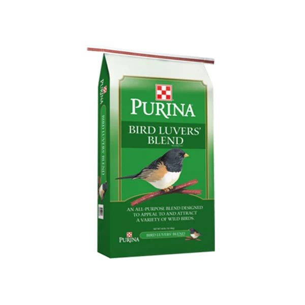 Purina Bird Luvers' Blend Wild Bird Seed, 40-Lb