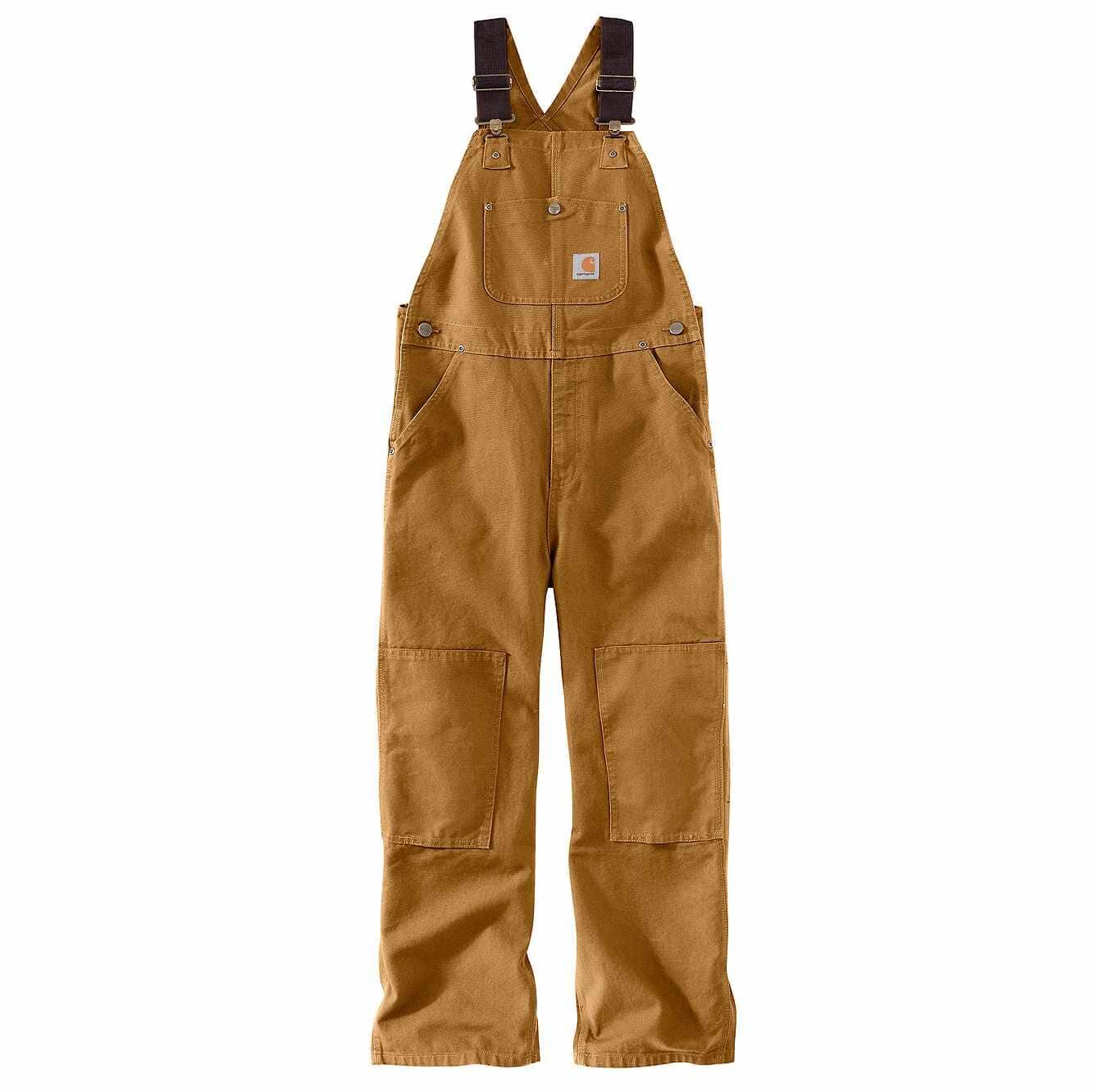 Carhartt Kids' Duck Washed Bib Overalls