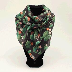 M & F Western Cactus Print Wild Rag