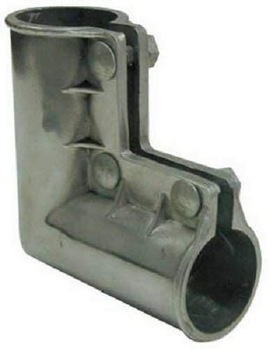Midwest Air Tech 1-3/8" X 1-3/8" Aluminum Chain Link Gate Corner Fitting - Quantity 8