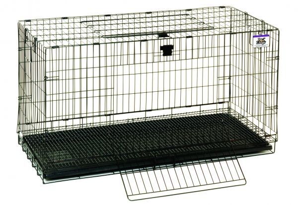 37" Wire Pop-Up Rabbit Cage