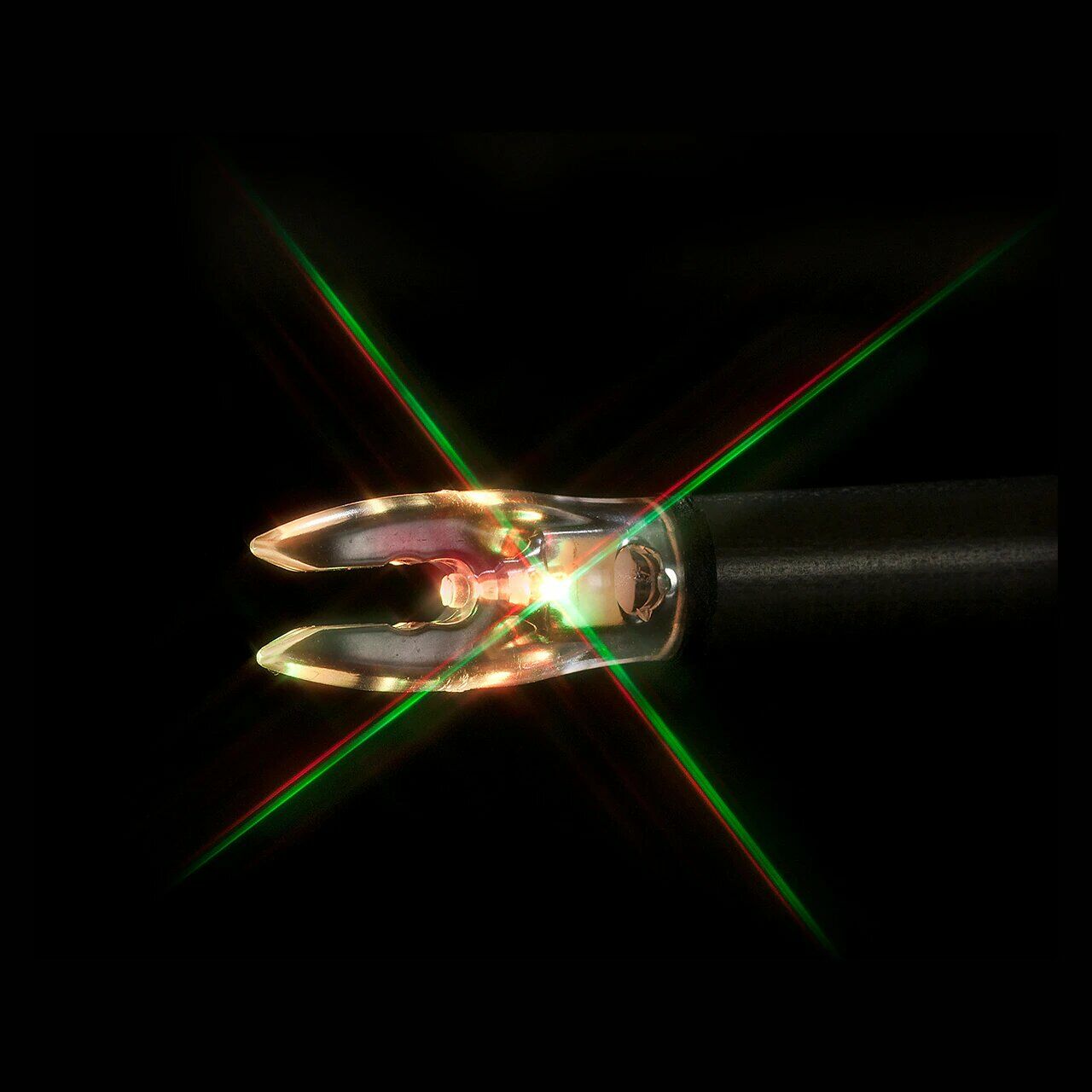 Nockturnal Shift Universal Red Lighted Nock, 3-Pk