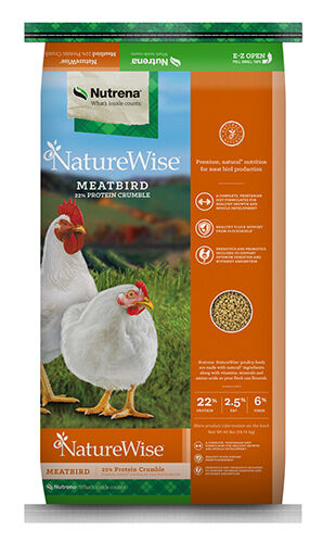 NatureWise Meatbird Complete, 40-Lb