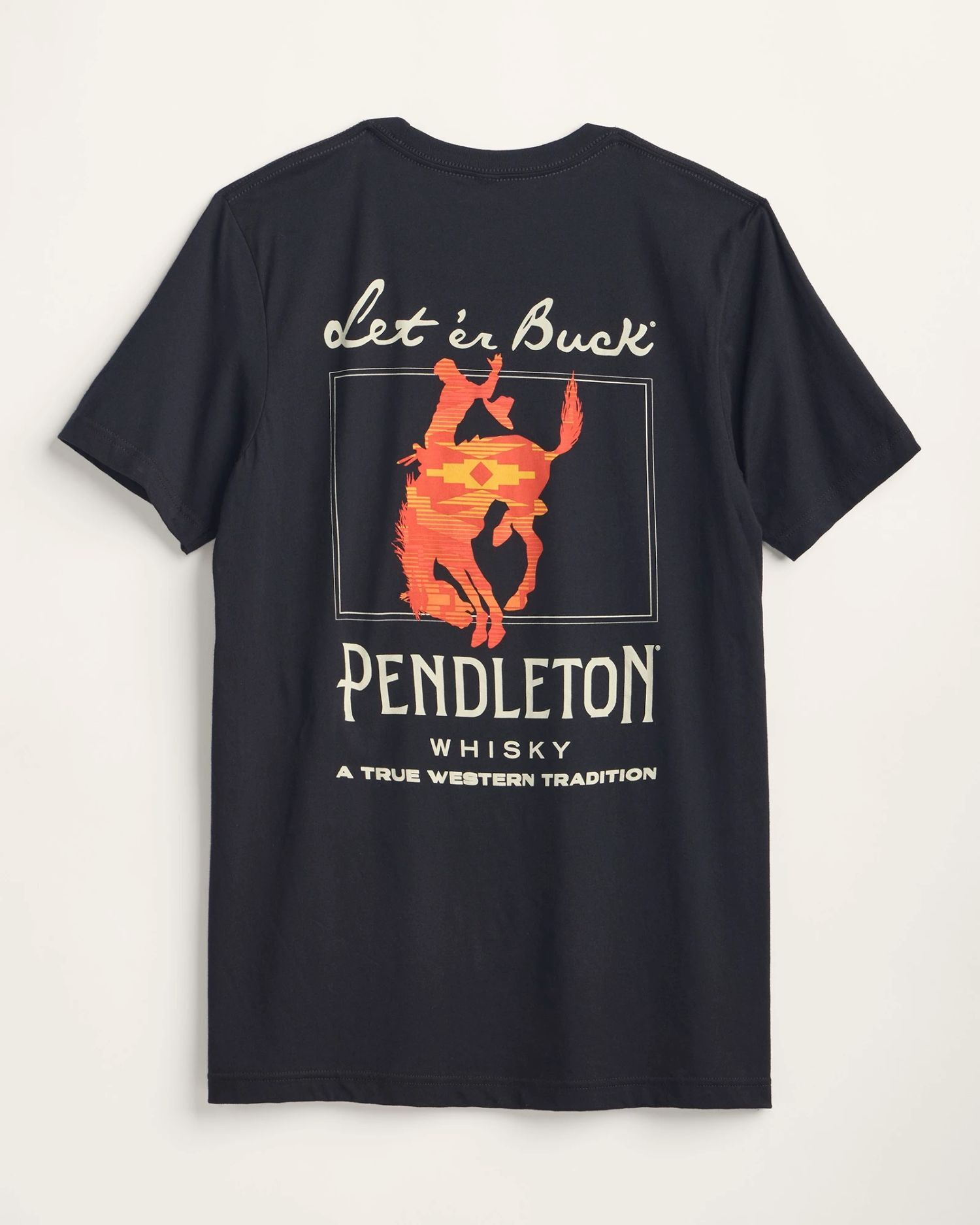 Pendleton Men's Whisky Let'er Buck Graphic Tee