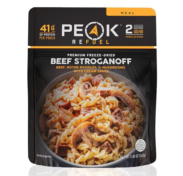 Beef Stroganoff Freeze-dried Meal