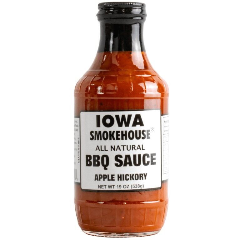 Iowa Smokehouse Apple Hickory BBQ Sauce, 19-Oz